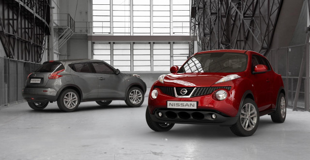 Red nissan juke grey juke free wallpaper for desktop - medium preview image