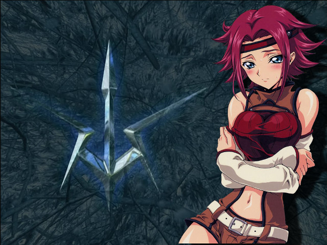 Woman cosplay star object knife free wallpaper for desktop - medium preview image