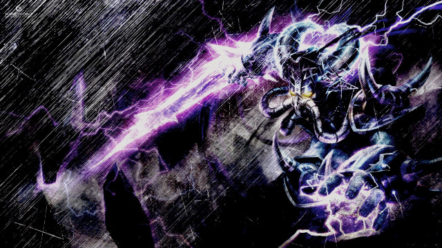 Man lightning effect face bolt free wallpaper for desktop - medium preview image