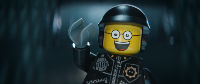 Lego man helmet knife dark free wallpaper for desktop - medium preview image