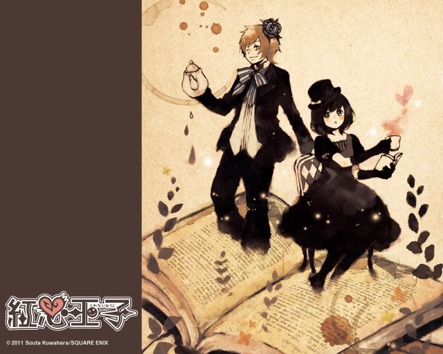 Couple people book cat dog free wallpaper for desktop - medium preview image