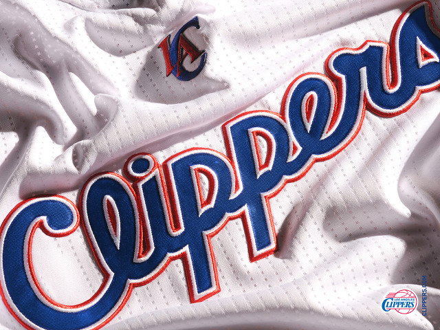 Clippers jersey closeup basketball back free wallpaper for desktop - medium preview image