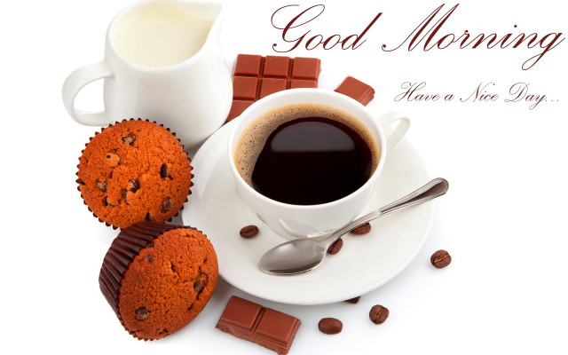 Coffee cookies plate milk chocolate free wallpaper for desktop - medium preview image