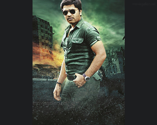 Man green shirt sunglasses building free wallpaper for desktop - medium preview image