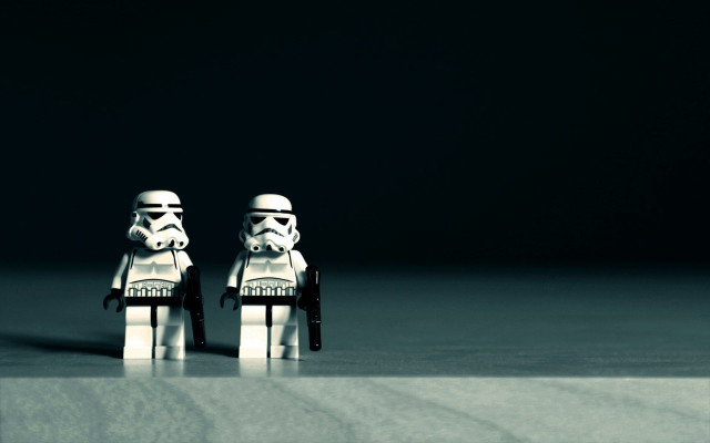 Lego white skeleton star wars free wallpaper for desktop - medium preview image