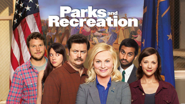 Group people parks recreation poster free wallpaper for desktop - medium preview image