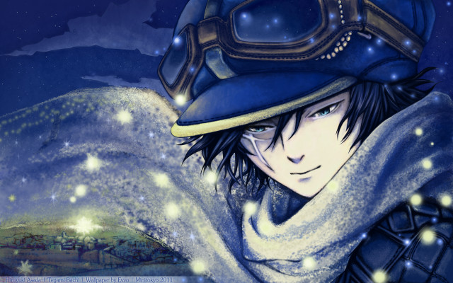 Snowy astronaut steampunk night milkyway free wallpaper for desktop - medium preview image