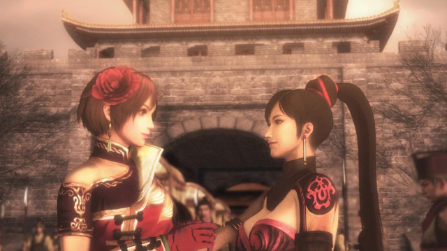 Women costumes gate clock tower free wallpaper for desktop - medium preview image