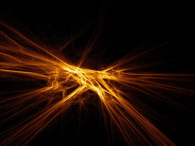 Yellow light dark sky black free wallpaper for desktop - medium preview image