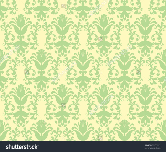 Green yellow floral pattern yellow free wallpaper for tablet - medium preview image
