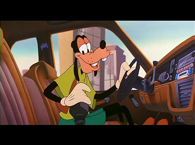 Goofy driving car cartoon goofy free wallpaper for desktop - medium preview image