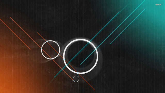 Circle light dark background lines free wallpaper for desktop - medium preview image