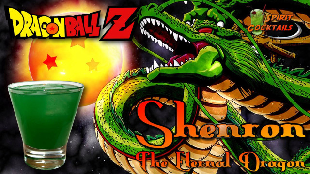 Dragon shotglass greenliquid blackbackground yellowstar free wallpaper for desktop - medium preview image