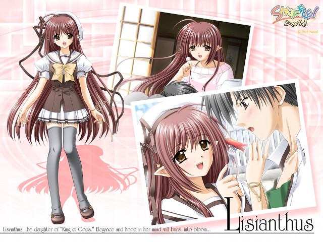 Girl long hair white shirt #8 free wallpaper for desktop - medium preview image