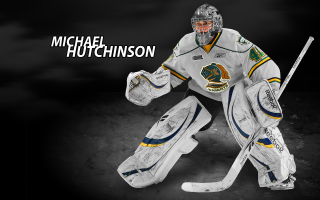 Hockey player white uniform stick free wallpaper for desktop - medium preview image