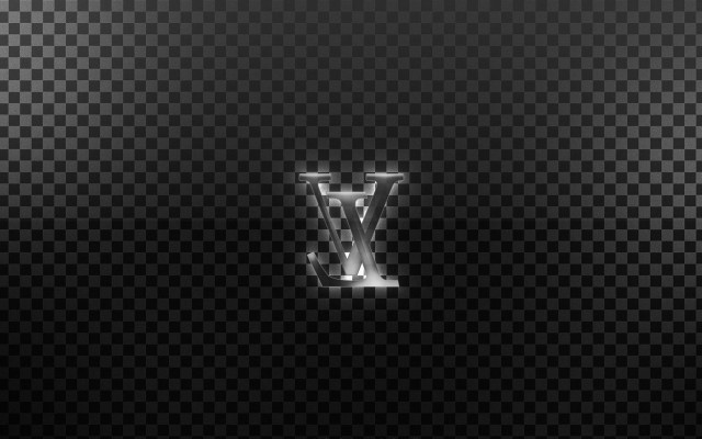 Shiny letter v black background free wallpaper for desktop - medium preview image