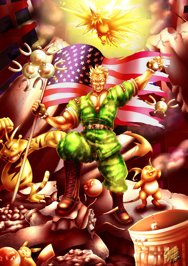 Man holding flag cat rock free wallpaper for mobile - medium preview image