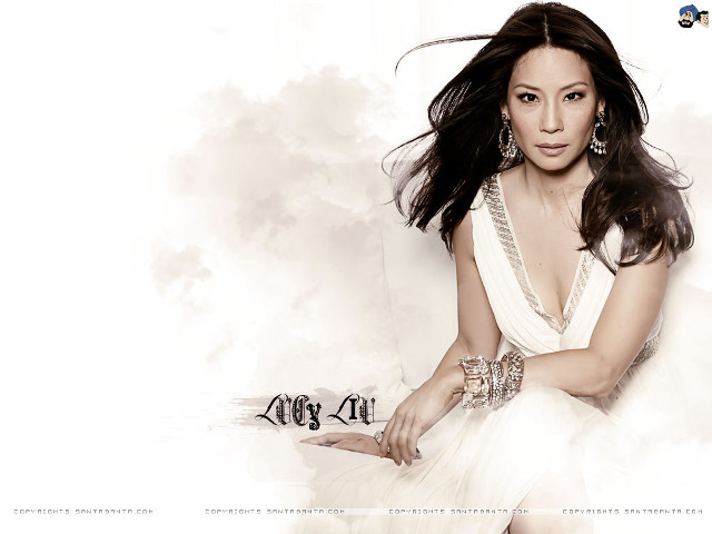 Woman white dress clouds wind free wallpaper for desktop - medium preview image
