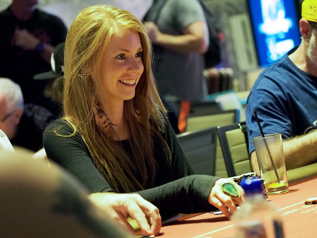 Woman sitting table beer man #2 free wallpaper for desktop - medium preview image