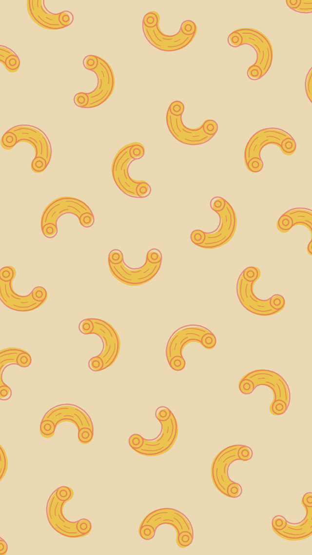Yellow orange pattern swirls beige free wallpaper for mobile - medium preview image