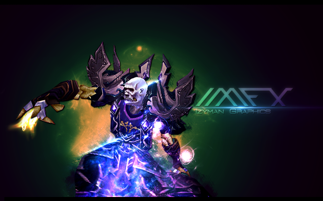 Horned man glowing star demon free wallpaper for desktop - medium preview image