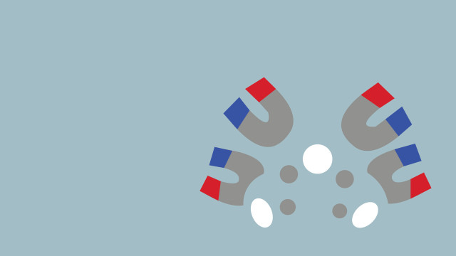 Blue red logo white circle free wallpaper for desktop - medium preview image