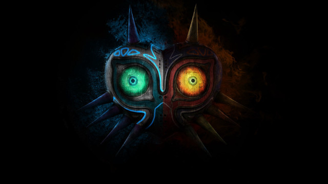 Strange creature glowing eyes spikes free wallpaper for desktop - medium preview image