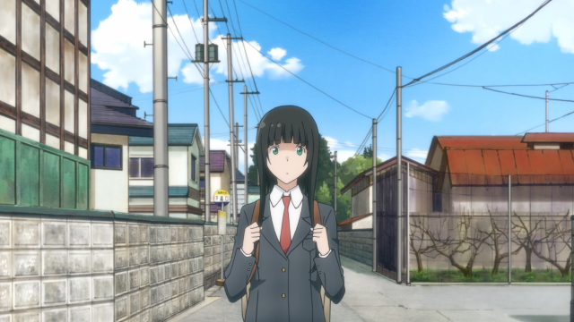 Person suit tie walking street free wallpaper for desktop - medium preview image