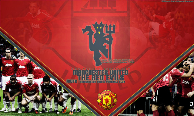 Men standing field manchester united free wallpaper for desktop - medium preview image