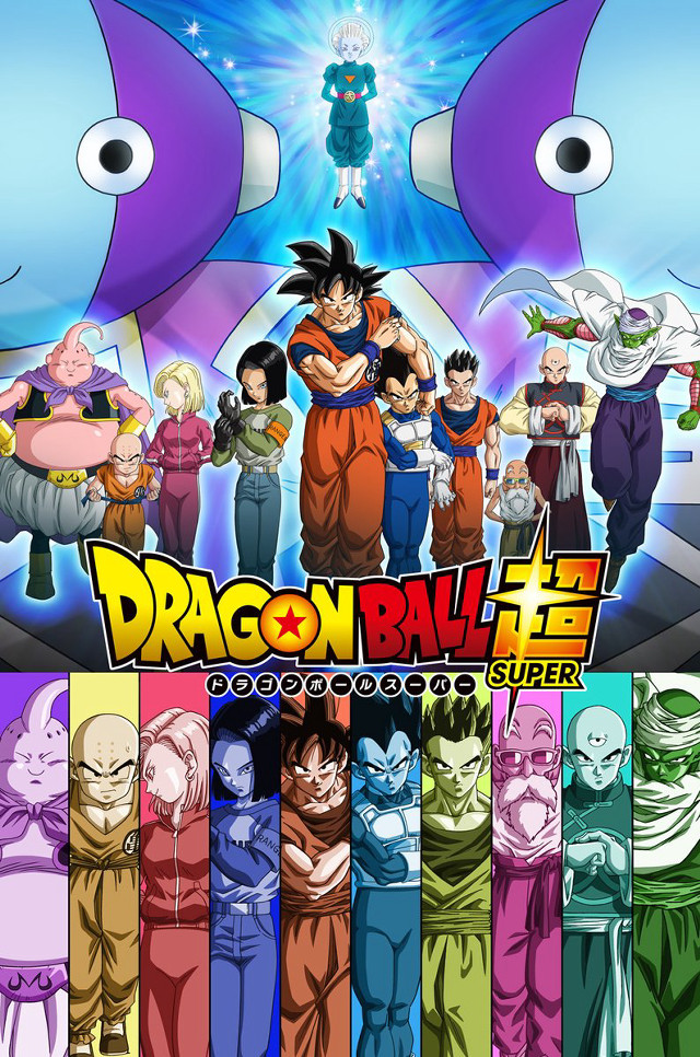 Dragon ball anime poster characters free wallpaper for mobile - medium preview image