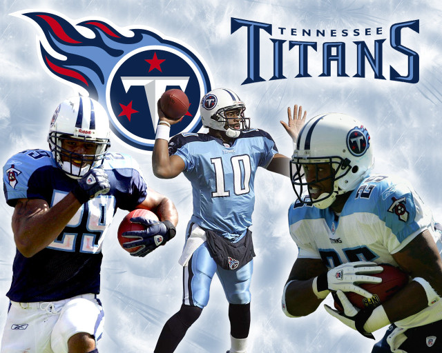Football players titans logo group free wallpaper for desktop - medium preview image