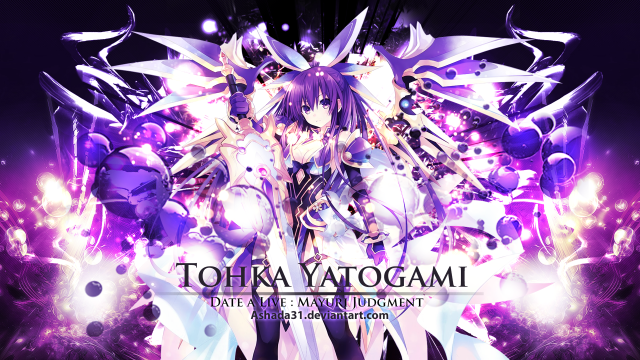 Tohra yatoogami march purple background free wallpaper for desktop - medium preview image