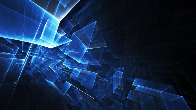Blue abstract background lines shapes #3 free wallpaper for desktop - medium preview image