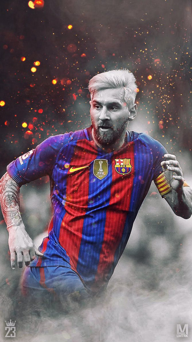 Bearded tattooed man soccer uniform free wallpaper for mobile - medium preview image