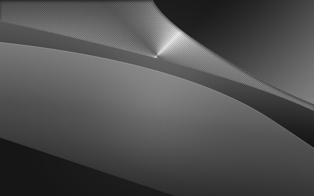 Black white curved light deconstructivism free wallpaper for desktop - medium preview image