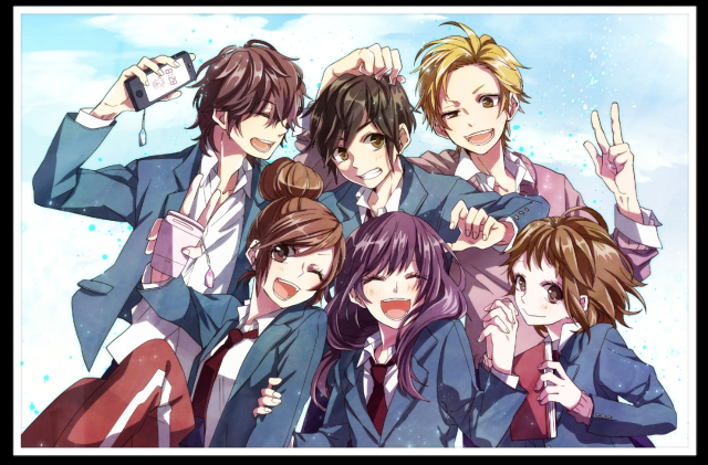 People group sky background clouds #4 free wallpaper for desktop - medium preview image