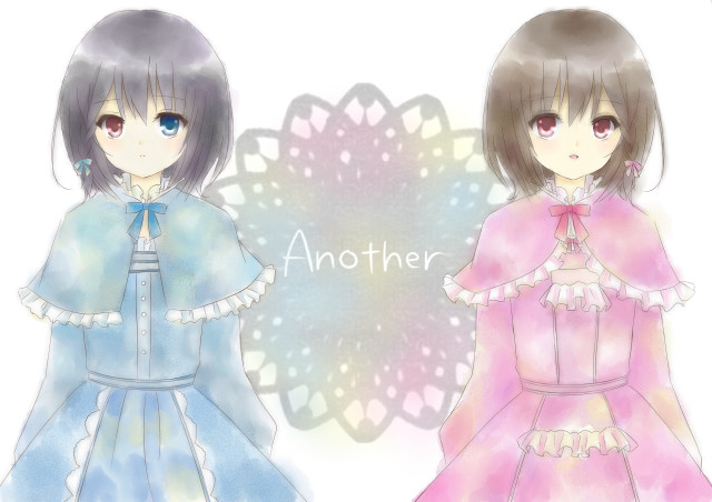 Anime girls long hair blue #5 free wallpaper for desktop - medium preview image