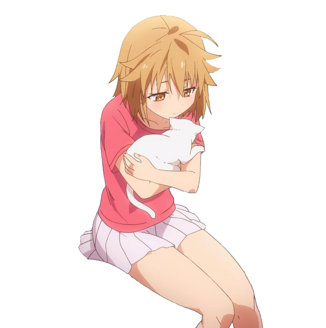 Girl holding cat in arms free wallpaper for tablet - medium preview image