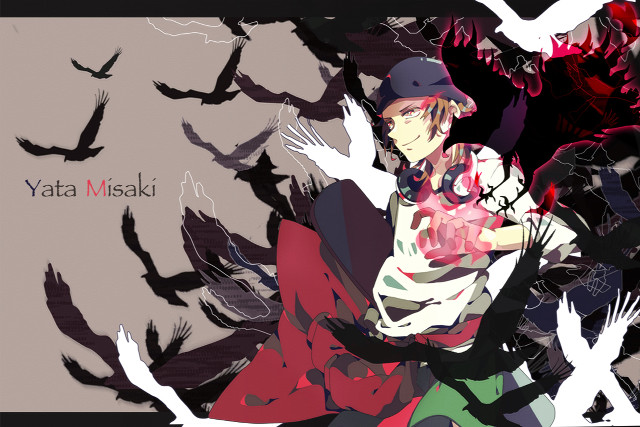 Man hat red dress birds free wallpaper for desktop - medium preview image