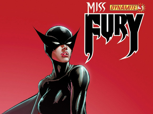 Miss dynamite fury comic cover free wallpaper for desktop - medium preview image
