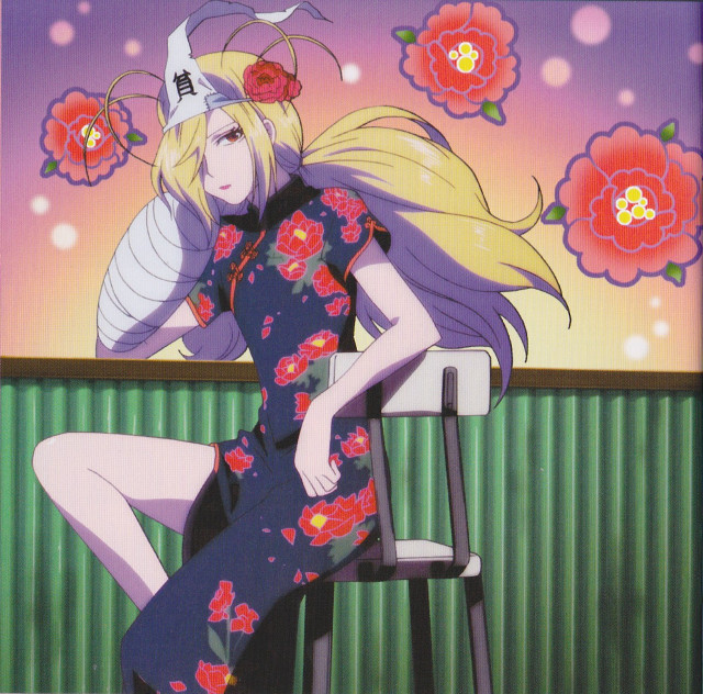 Woman stool painting flowers bird free wallpaper for tablet - medium preview image