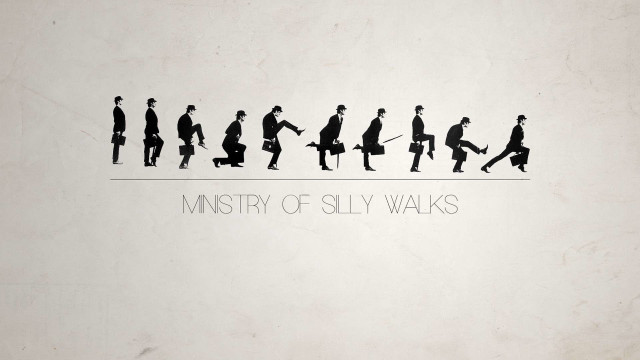 Mystery of silly walks group free wallpaper for desktop - medium preview image