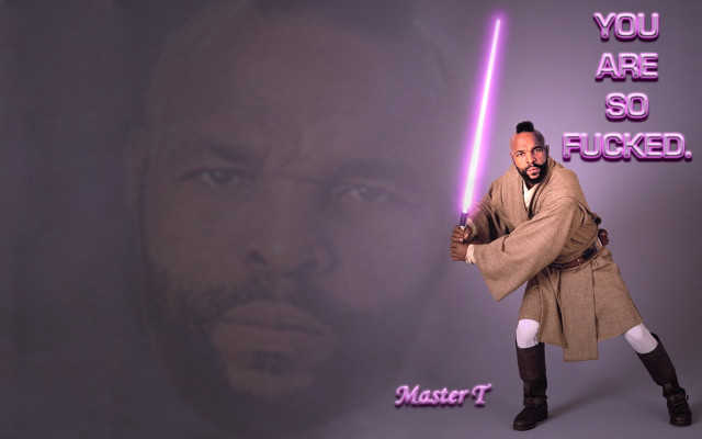 Man robe lightsaber star wars free wallpaper for desktop - medium preview image