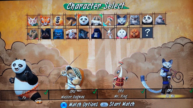 Panda game screenshot characters fun free wallpaper for desktop - medium preview image