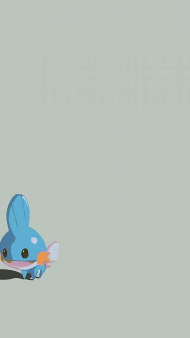 Blue bunny holding carrot green free wallpaper for mobile - medium preview image