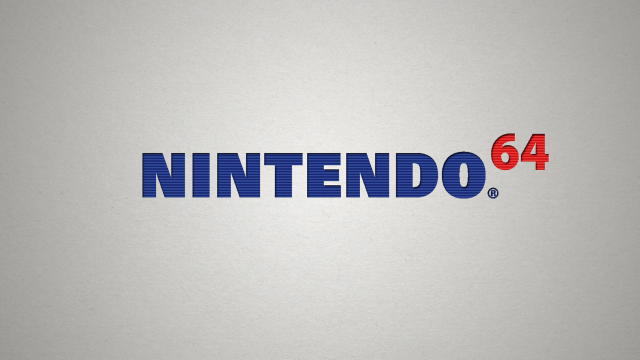 Nintendo 64 logo red blue free wallpaper for desktop - medium preview image