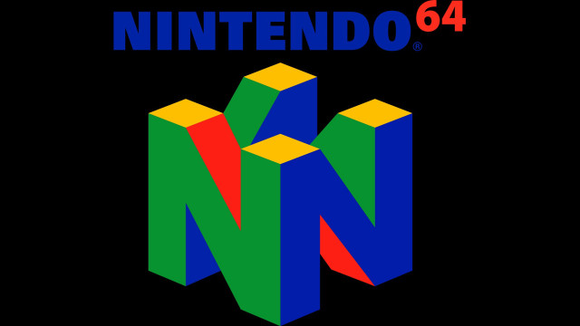 Nintendo64 stylized figure logo design free wallpaper for desktop - medium preview image