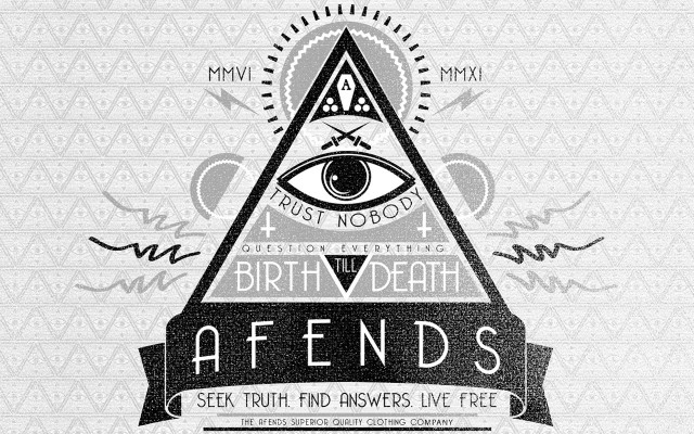 Triangle all seeing eye poster free wallpaper for desktop - medium preview image