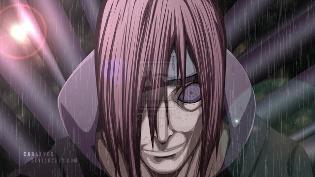 Man purple umbrella rain portrait free wallpaper for desktop - medium preview image