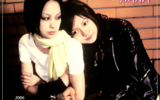 Women posing picture brick wall free wallpaper for desktop - medium preview image